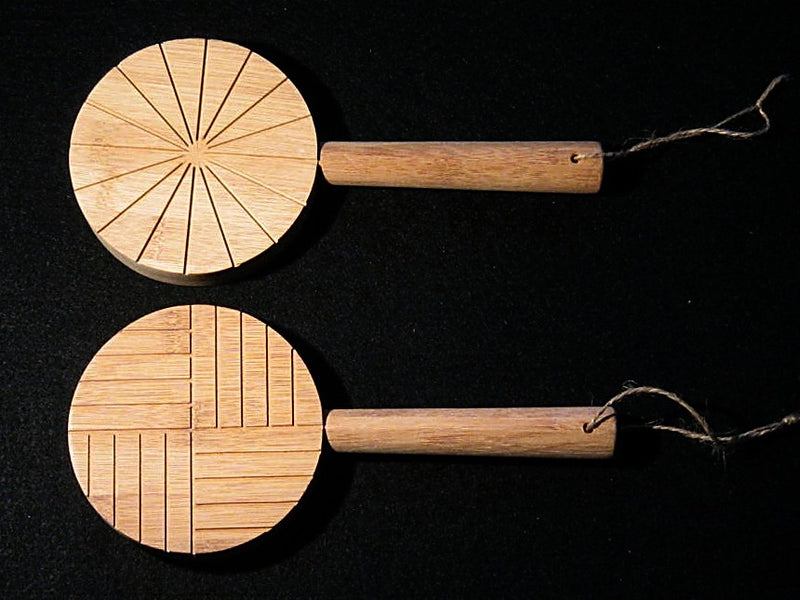 Bamboo Paddle, Star, Horizontal