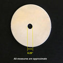 Clay Gun Extruder Die, Circle (0.25")