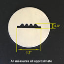 Clay Gun Extruder Die, Waves