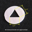 Clay Gun Extruder Die, Triangle