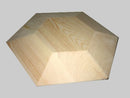Hexagon Drape Mold, 9" x 9" x 2"
