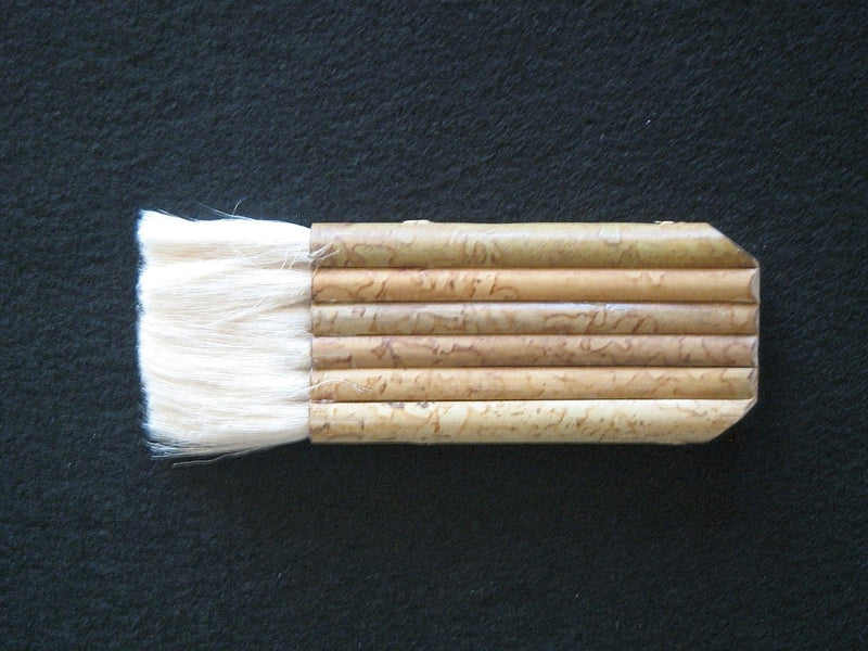 Small Multi Stem Bamboo Hake Brush